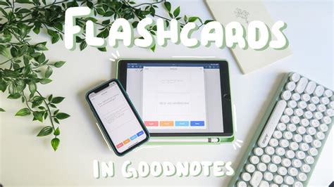 flashcards on goodnotes|goodnotes flashcards vs anki.